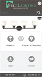 Mobile Screenshot of feltlighting.com